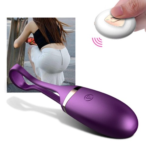 Jajko/wibr-Vibrating Silicone Love EGG USB 10 Function / Voice Control B - Series Fox