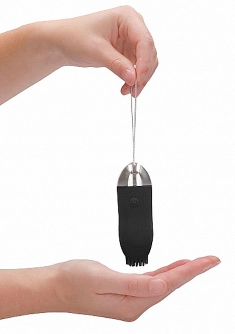 Jayden - Dual Rechargeable Vibrating Remote Toy - Black Simplicity