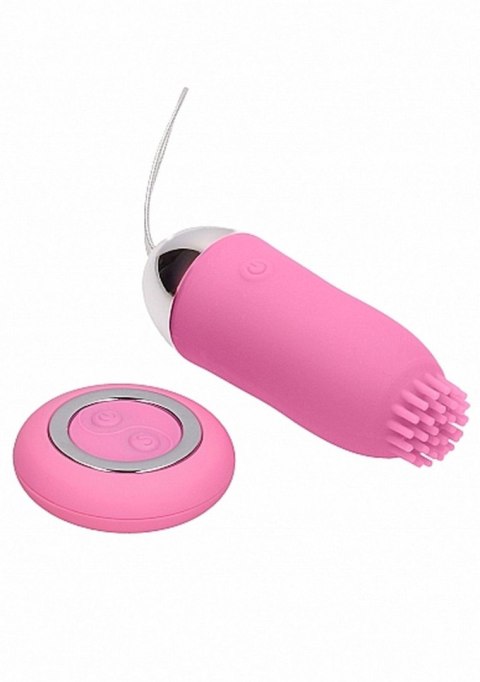 Jayden - Dual Rechargeable Vibrating Remote Toy - Pink Simplicity