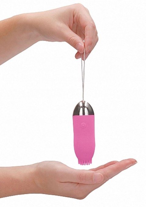 Jayden - Dual Rechargeable Vibrating Remote Toy - Pink Simplicity