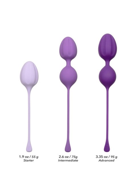 Kegel Training 3 Pcs Purple Calexotics