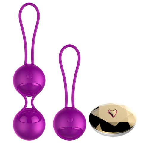 Kulki-Vibrating Silicone Kegel Balls Set USB 10 Function / Remote control B - Series Fox