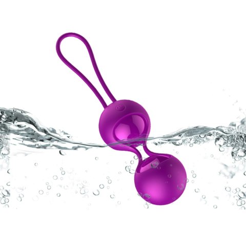 Kulki-Vibrating Silicone Kegel Balls Set USB 10 Function / Remote control B - Series Fox