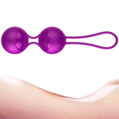 Kulki-Vibrating Silicone Kegel Balls Set USB 10 Function / Remote control B - Series Fox