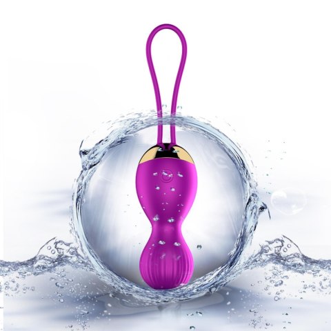 Kulki-Vibrating Silicone Kegel Balls USB 7 Function B - Series Fox