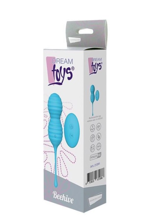 PLEASURE BALLS&EGGS BEEHIVE BLUE Dream Toys