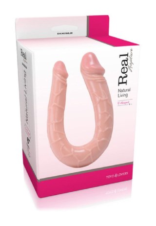 Dildo-FALLO REALISTICO DOPPIO REAL RAPTURE U-SHAPED Real Rapture