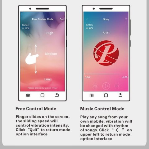 PRETTY LOVE -ARCHENEMY, 12 pulse wave settings Mobile APP remote control Pretty Love