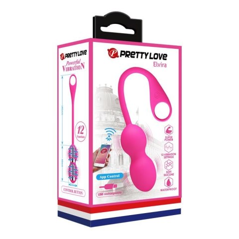 PRETTY LOVE - ELVIRA Pink- Kegel balls Pretty Love