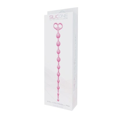 Plug/kulki-FALLO ANALE ANAL JUGGLING BALL SILICONE PINK Toyz4lovers