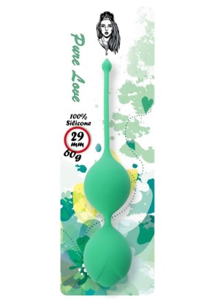 Silicone Kegel Balls 29mm 60g Green - B - Series B - Series Femme