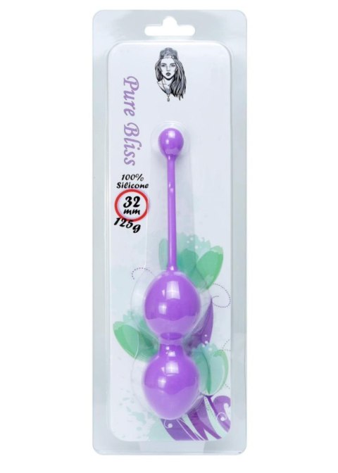 Silicone Kegel Balls 32mm 125g Purple - B - Series B - Series Femme