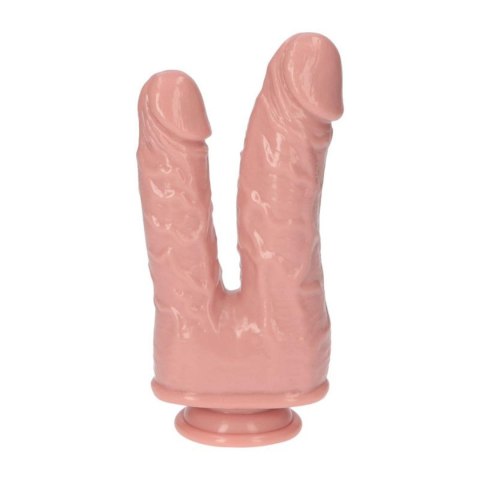 Dildo-Italian Cock Double Dildo 7,5""Flesh Toyz4lovers