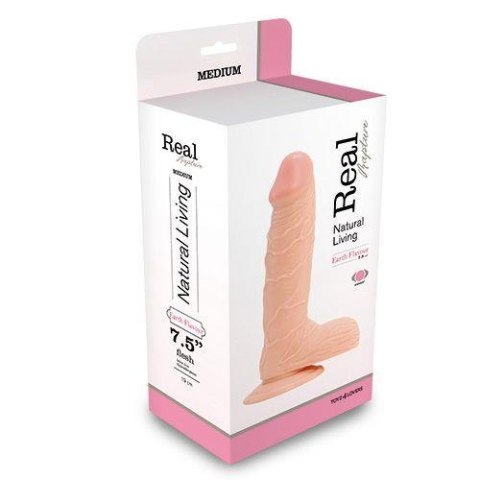 REALISTIC VIBRATOR REAL RAPTURE FLESH 7.5"""" Real Rapture