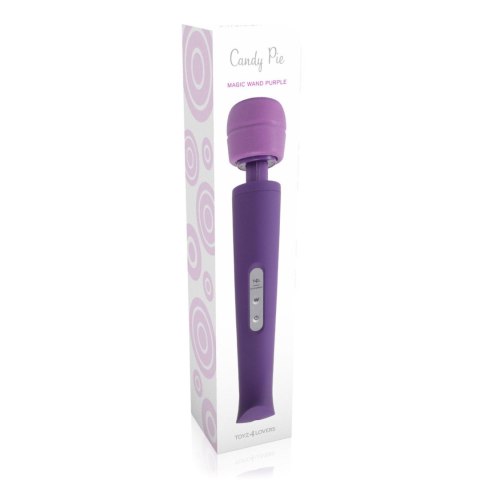 Stymulator-MASSAGGIATORE CANDY PIE WAND PURPLE Candy Pie