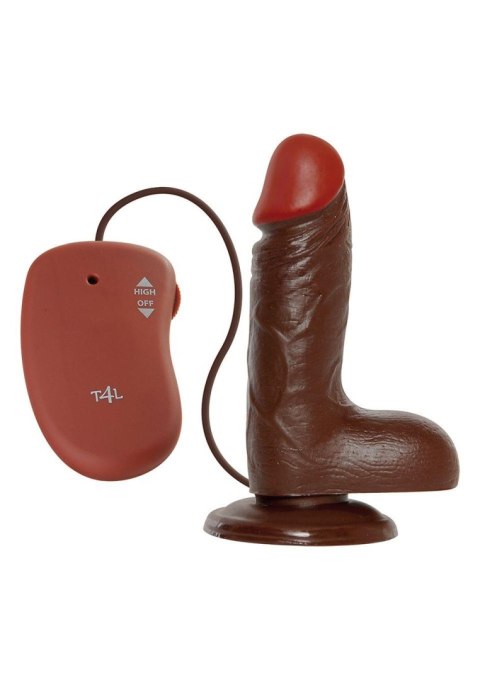 Wibrator-REALISTIC VIBRATOR REAL RAPTURE BROWN 6"""""""""""""""" Real Rapture