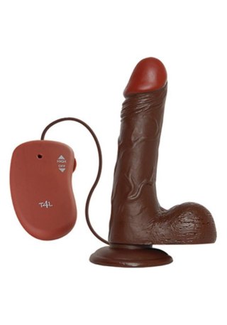 Wibrator-REALISTIC VIBRATOR REAL RAPTURE BROWN 8"""""""""""""""" Real Rapture