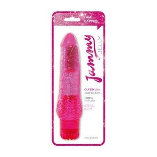 Wibrator-VIBRATOR JAMMY JELLY CLASSY GLITTER PINK Jammy Jelly