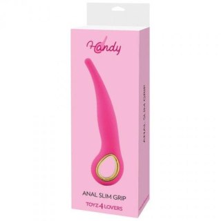 Wibrator-VIBRATORE ANALE HANDY ANAL SLIM GRIP PINK Toyz4lovers