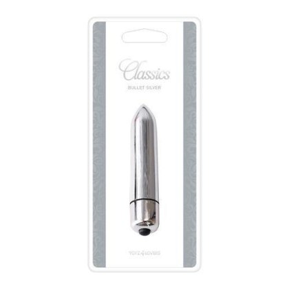 Wibrator-VIBRATORE BULLET CLASSICS SILVER Toyz4lovers