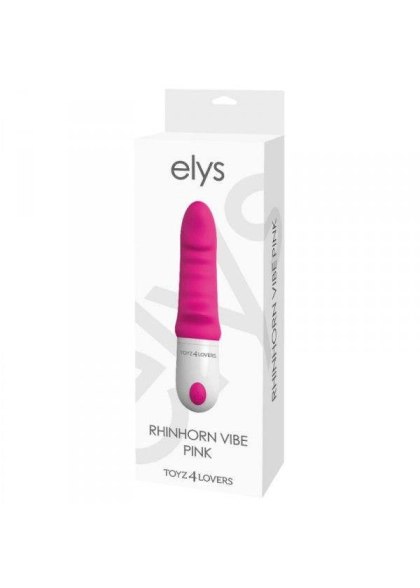 Wibrator-VIBRATORE DESIGN ELYS - RHINHORN VIBE PINK Elys