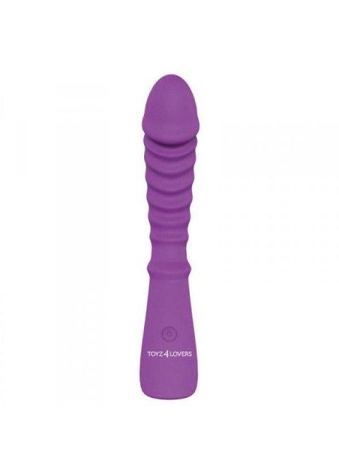 Wibrator-VIBRATORE DESIGN ELYS - ROUNDISH PLOT REAL WAVE PURPLE Elys