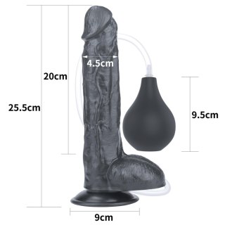 10'' Squirt Extreme Dildo - Black Lovetoy