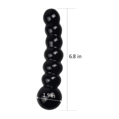 6.8''Glass Romance black Lovetoy