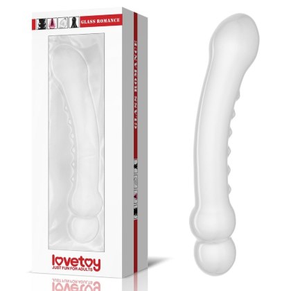 7.3"" Glass Romance Clear Lovetoy