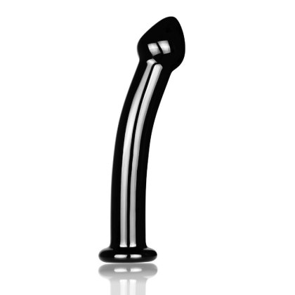 7.5"" Glass Romance Black Lovetoy