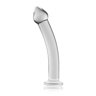 7.5"" Glass Romance Clear Lovetoy