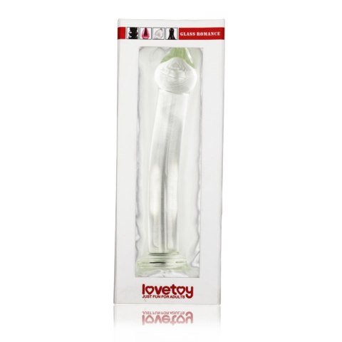 7.5"" Glass Romance Clear Lovetoy