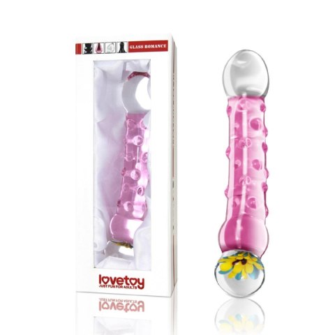 7.5"" Glass Romance Pink Lovetoy