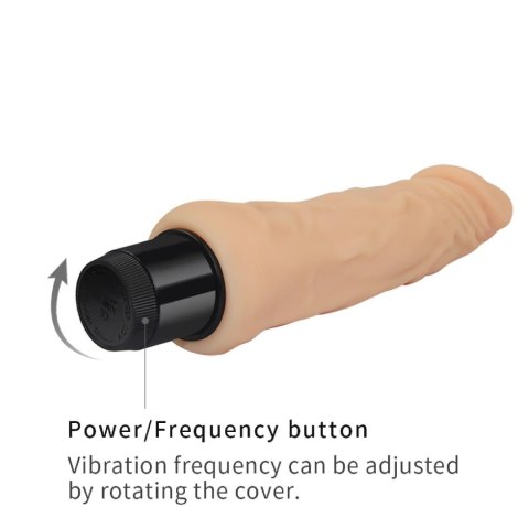 8'' Xtreme Feel Cyberskin Vibrator Lovetoy