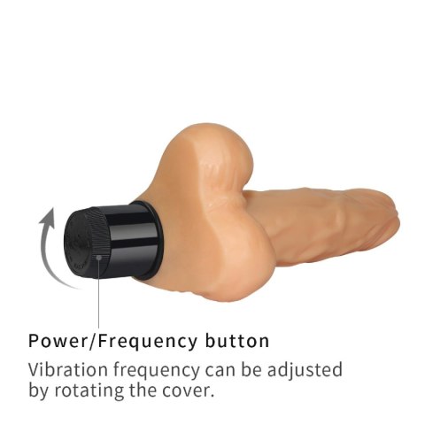 8'' Xtreme Feel Cyberskin Vibrator Lovetoy