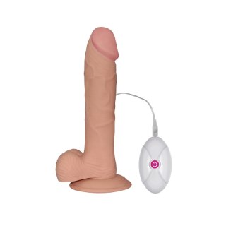 9"" The Ultra Soft Dude Vibrating Lovetoy