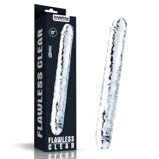 Flawless Clear Double dildo 12'' Lovetoy