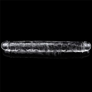 Flawless Clear Double dildo 12'' Lovetoy