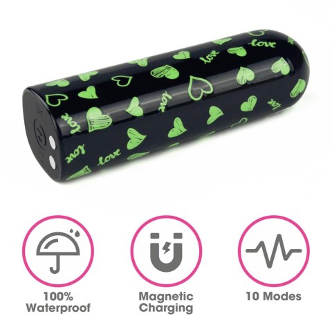 Rechargeable Glow-in-the-dark Heart Massager Lovetoy