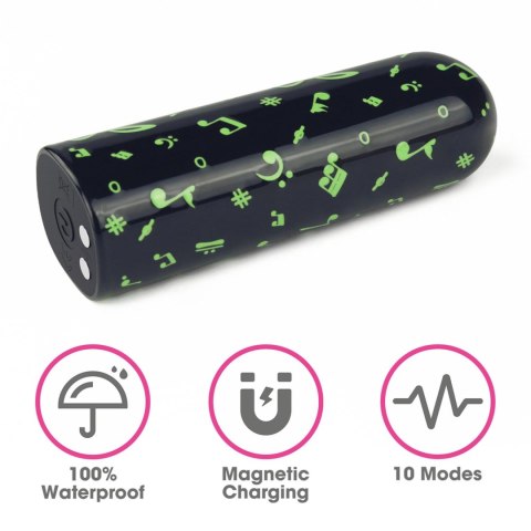 Rechargeable Glow-in-the-dark Music Massager Lovetoy