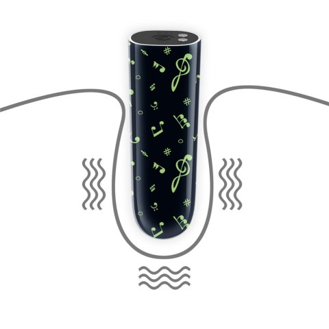 Rechargeable Glow-in-the-dark Music Massager Lovetoy