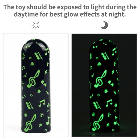 Rechargeable Glow-in-the-dark Music Massager Lovetoy